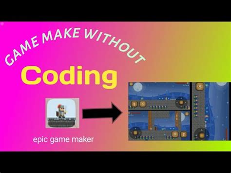 make a game without coding