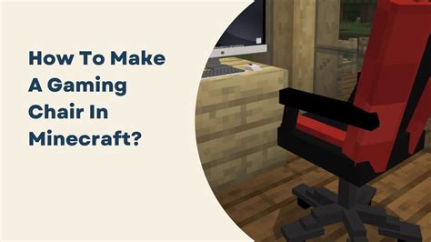 make a gaming chair