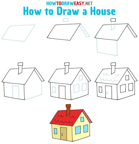 Make A House Drawing