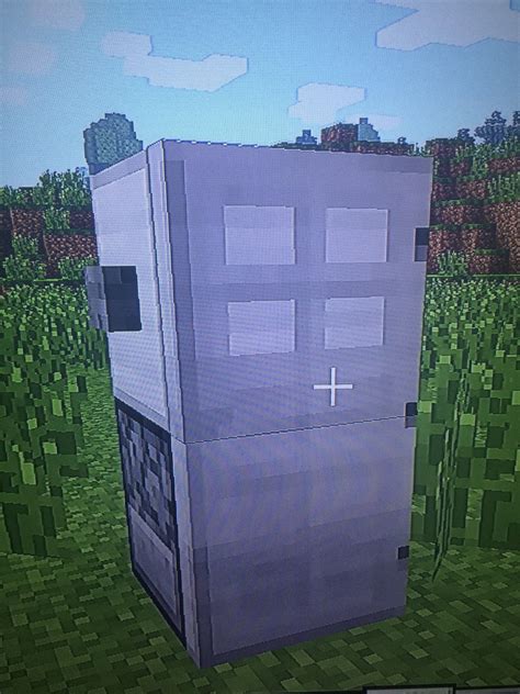 Make A Refrigerator In Minecraft