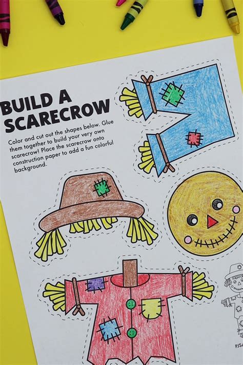 Make A Scarecrow Printable