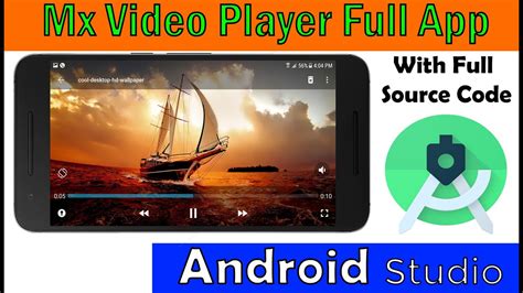Make A Video Player In Android Studio