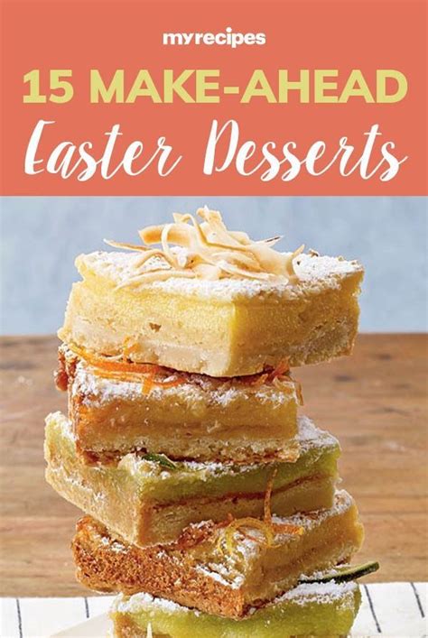 make ahead easter dessert recipes
