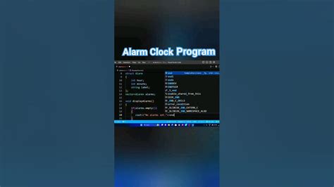 Make An Alarm Clock In C++