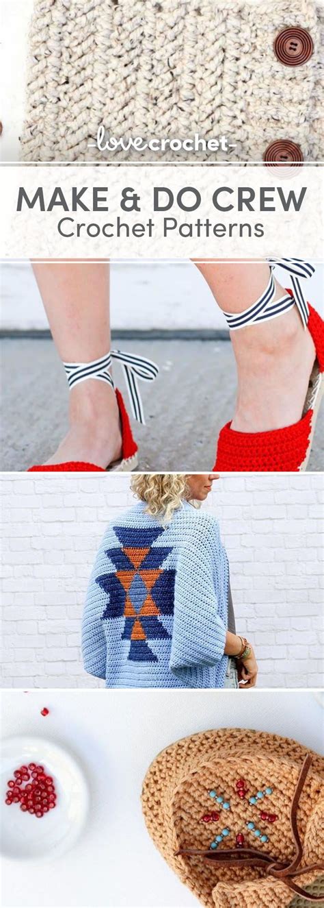 Make And Do Crew Patterns