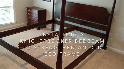 Make Bed Frame Less Squeaky