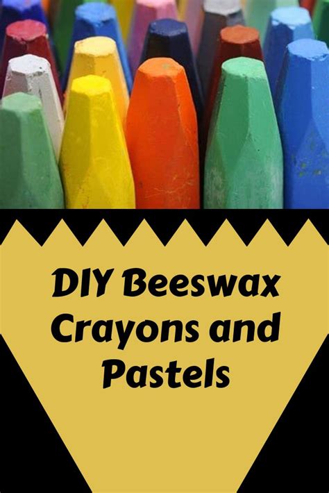 Make Beeswax Crayons