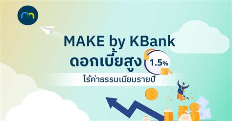 make by kbank interest rate