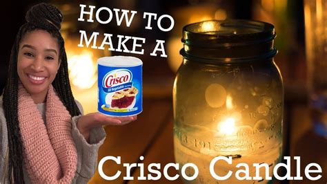 Make Candles From Crisco
