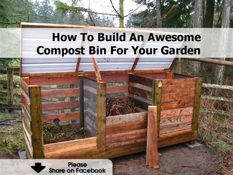 Make Compost Bin Garden