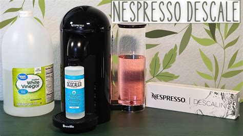 Make Descaling Solution For Nespresso