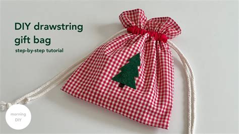 Make Drawstring Gift Bag