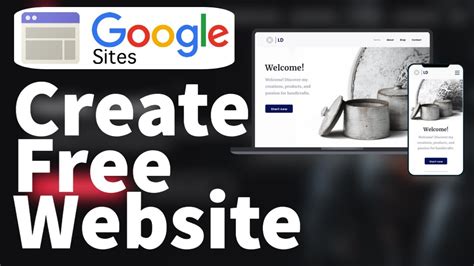 make free website on google