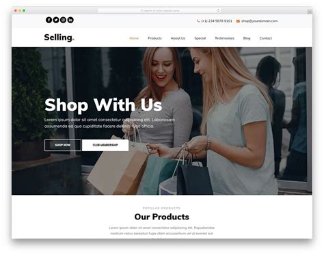 make free website to sell products