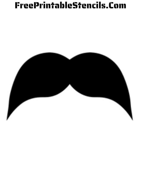 Make French Moustache Printable
