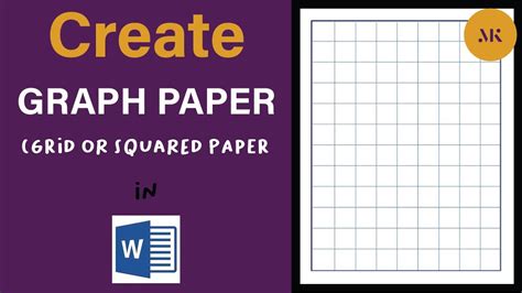 Make Grid Paper
