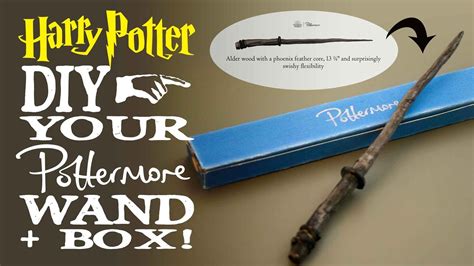 make harry potter wand box