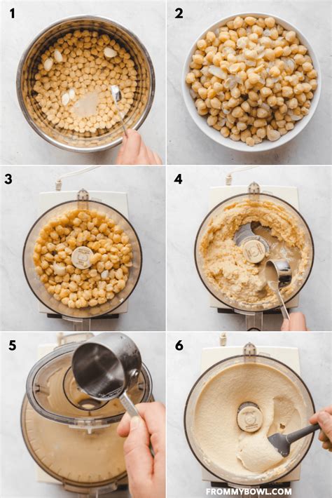 Make Hummus With Food Processor