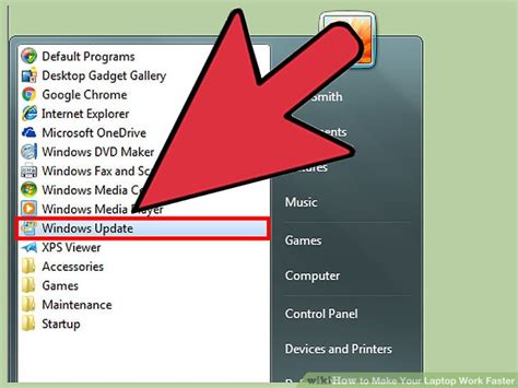 make laptop work faster