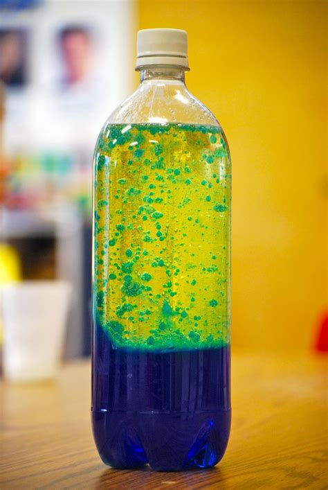 Make Lava Lamp Plastic Bottle