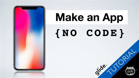 make mobile app no code