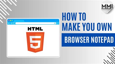 Make Notepad Browser