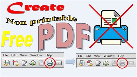 Make Pdf Non Printable