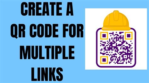 make qr code for multiple links
