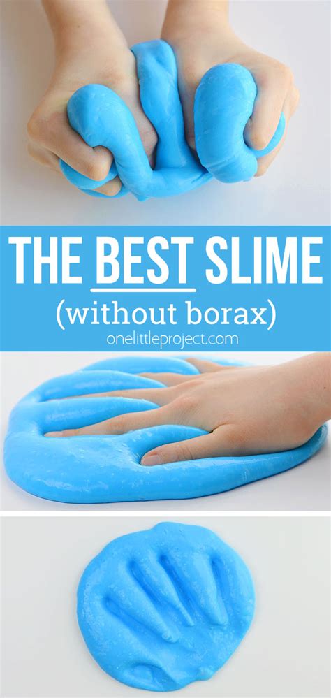 make slime without glue borax and cornstarch