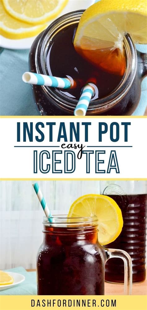 Make Tea Instant Pot