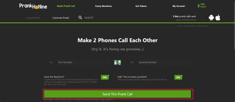 make two numbers call each other