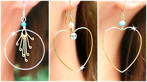 Make Wire Earrings