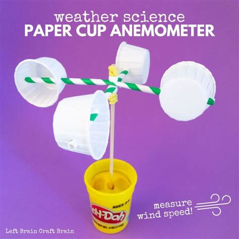 Make Your Own Cup Anemometer