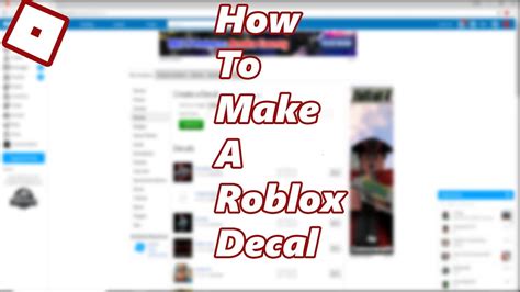 make your own custom decals roblox