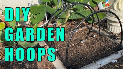 make your own garden hoops