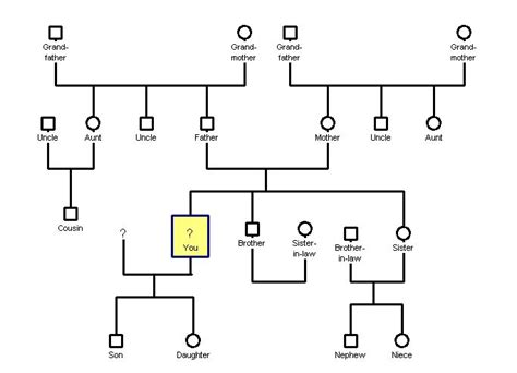 Make Your Own Genogram Printable