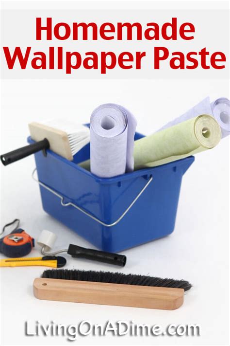 Make Your Own Wallpaper Paste Flour