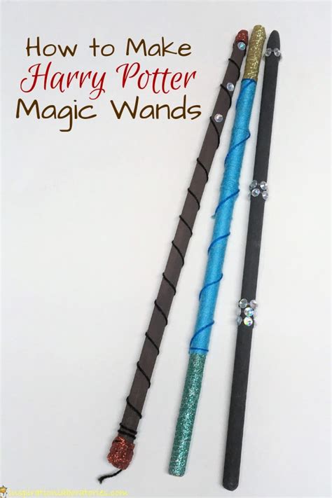 make your own wand harry potter