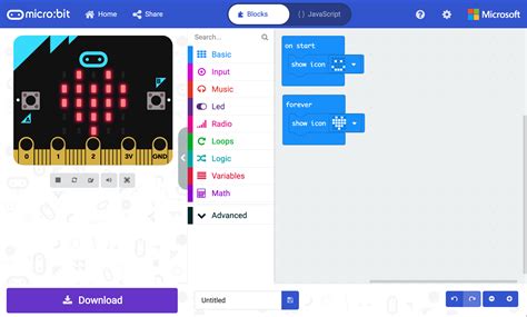 makecode for micro bit