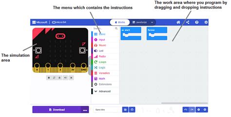 Makecode Interface