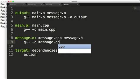 Makefile Format Java