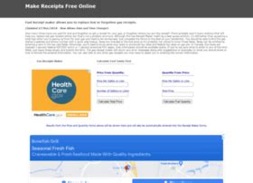 free online receipts wetbar.isheetworkbase.co