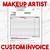 makeup artist invoice template