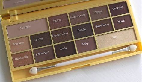 Makeup Revolution Chocolate Palette Swatches 'Death By ' Review