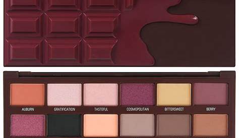 Makeup Revolution Cranberries Chocolate Palette Swatches REVIEW I Heart ‘ &