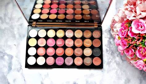 Makeup Revolution Flawless 4 Eyeshadow Palette Ultra 32 Shade Ebay