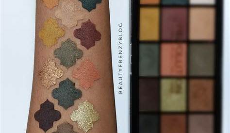 makeup revolution iconic division palette swatches