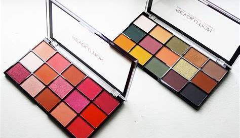 Makeup Revolution Reloaded Palette Iconic Vitality Swatches Eyeshadow