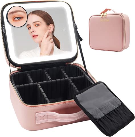 Makeup Bag With Led Mirror
