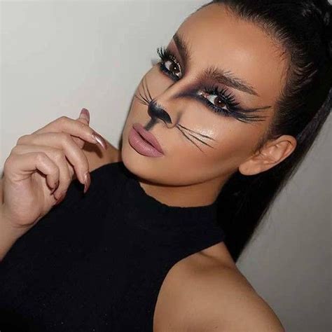 Makeup Black Cat